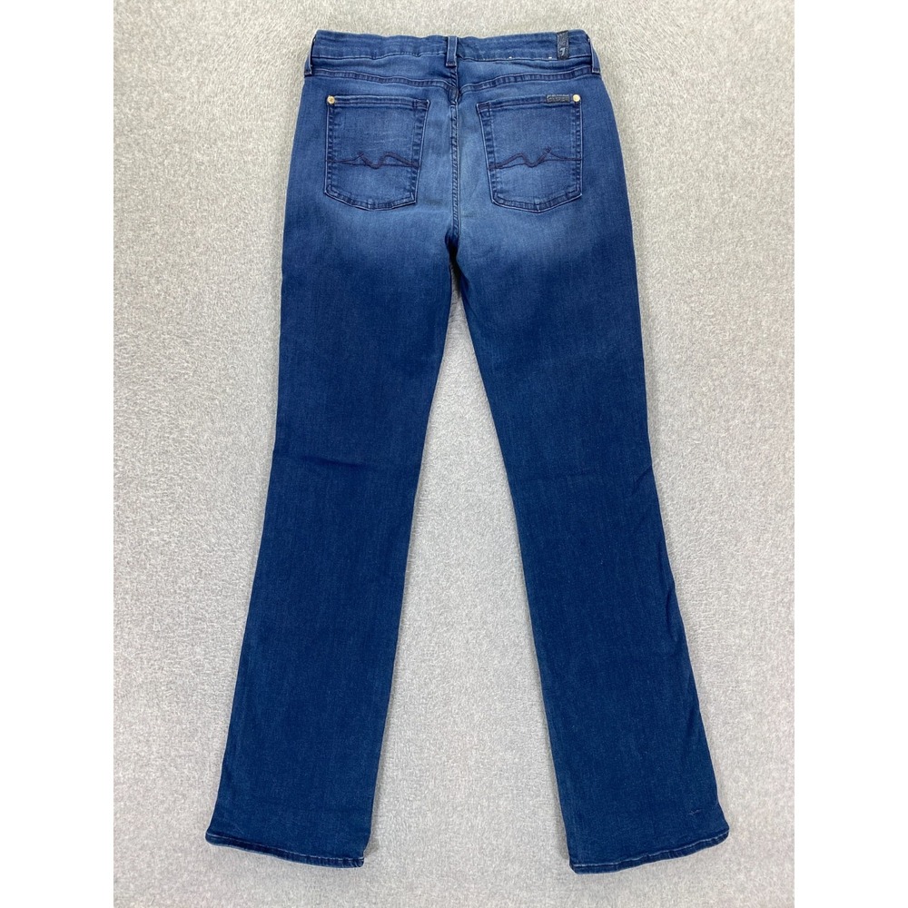 7 For All Mankind Kimmie Bootcut Jeans Womens Size 32 (29x34) Flare Country Boot - Picture 10 of 11